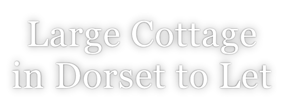 Large Cottage in Dorset to Let